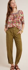 Anthropologie Jackson Tapered Utility Pants Size 6